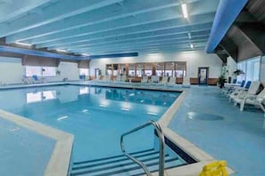 Indoor pool - *Millstone Cottage w/Lake & Pool access, Wi-Fi (Preston County)