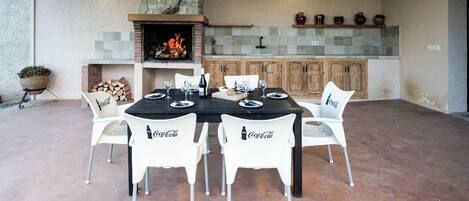 Opções para refeição ao ar livre