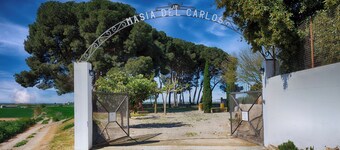 Masia el Carlos cinema/AC/game room/football field