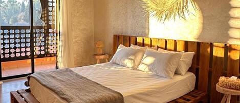 2 slaapkamers, een strijkplank/strijkijzer, wifi