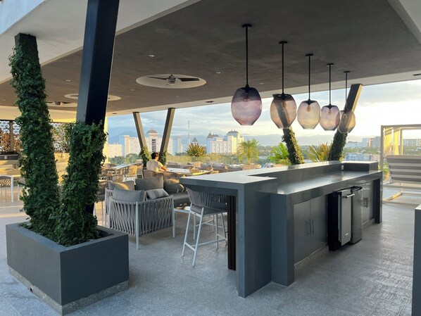 Enceinte de l’hébergement