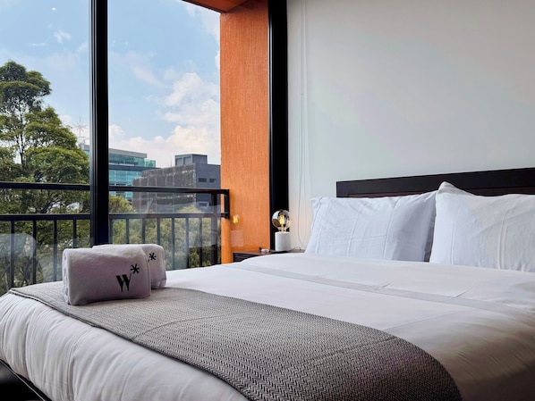 1 bedroom, iron/ironing board, free WiFi, bed sheets - Taj by Wynwood House (Bogotá)