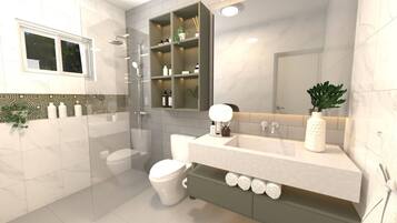 Family House | Bathroom | Towels, soap, toilet paper