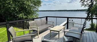 Newly renovated 3-bedroom house with WiFi in Cross Lake Township
