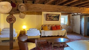 TV, fireplace, table tennis