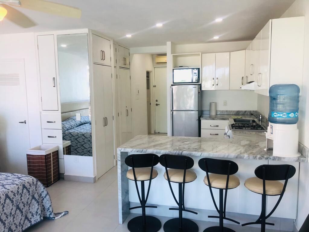 Studio, Balkon, Meerblick | Eigene Küche | Wasserkocher mit Kaffee-/Teezubehör