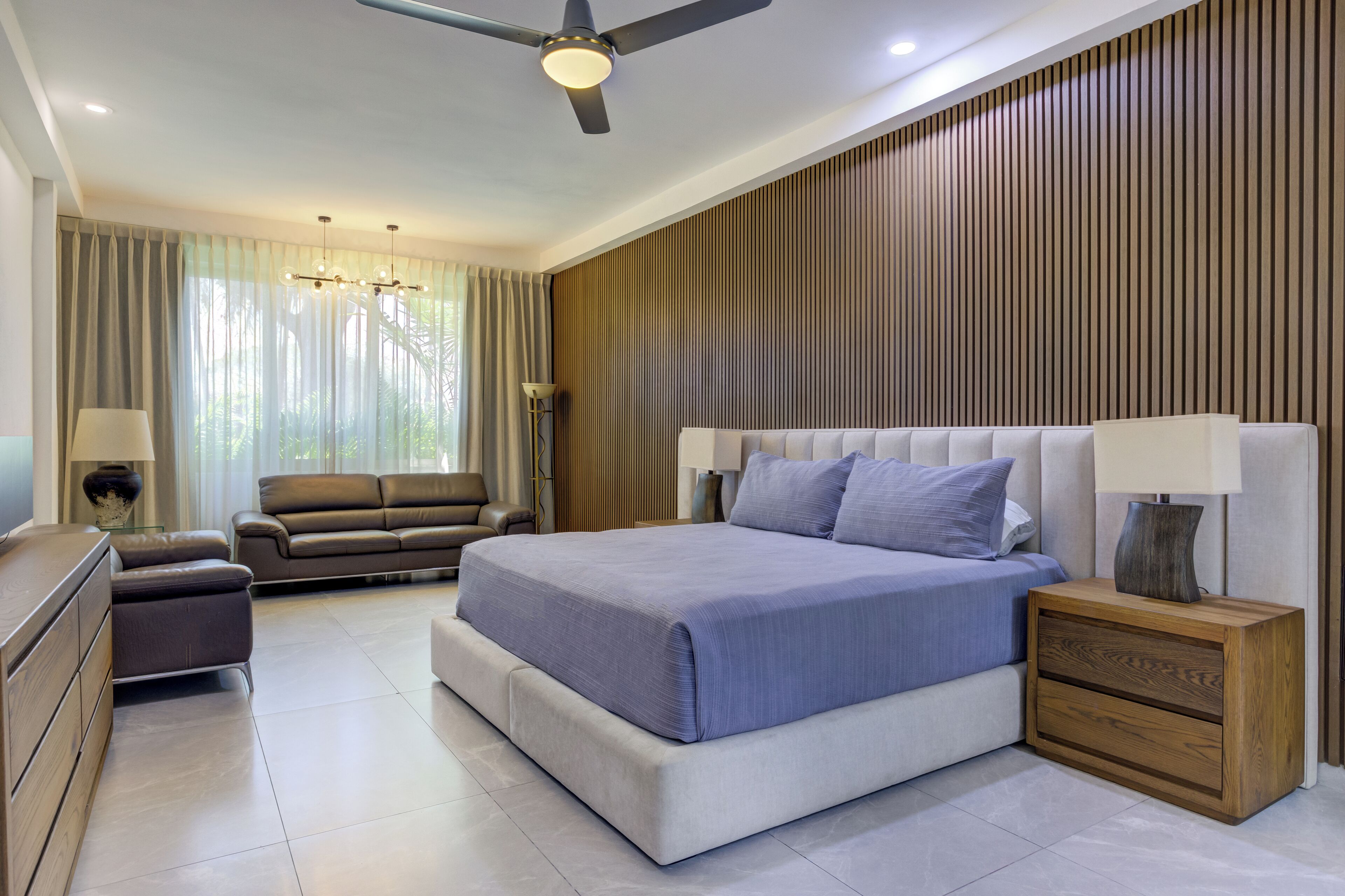 Apartamento Grand, 3 habitaciones, balcón, vistas al campo de golf | Wifi gratis, decoración individual, mobiliario individual