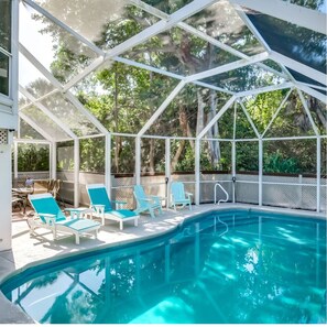Opvarmet pool