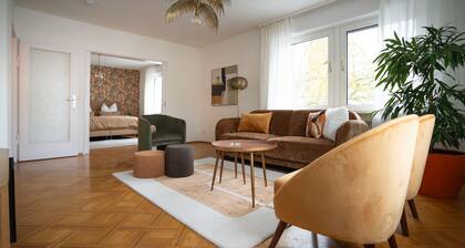 Seepferdchen, stilvolle Wohnung zentral in Ulm, 3 Schlafzimmer, Küche, Bad