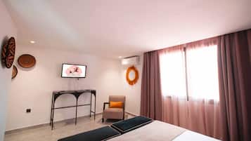 Doppia Deluxe, bagno privato | Biancheria da letto di alta qualità, insonorizzazione