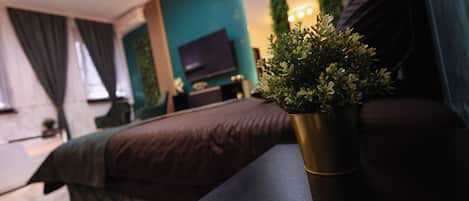1 habitación, wifi y ropa de cama