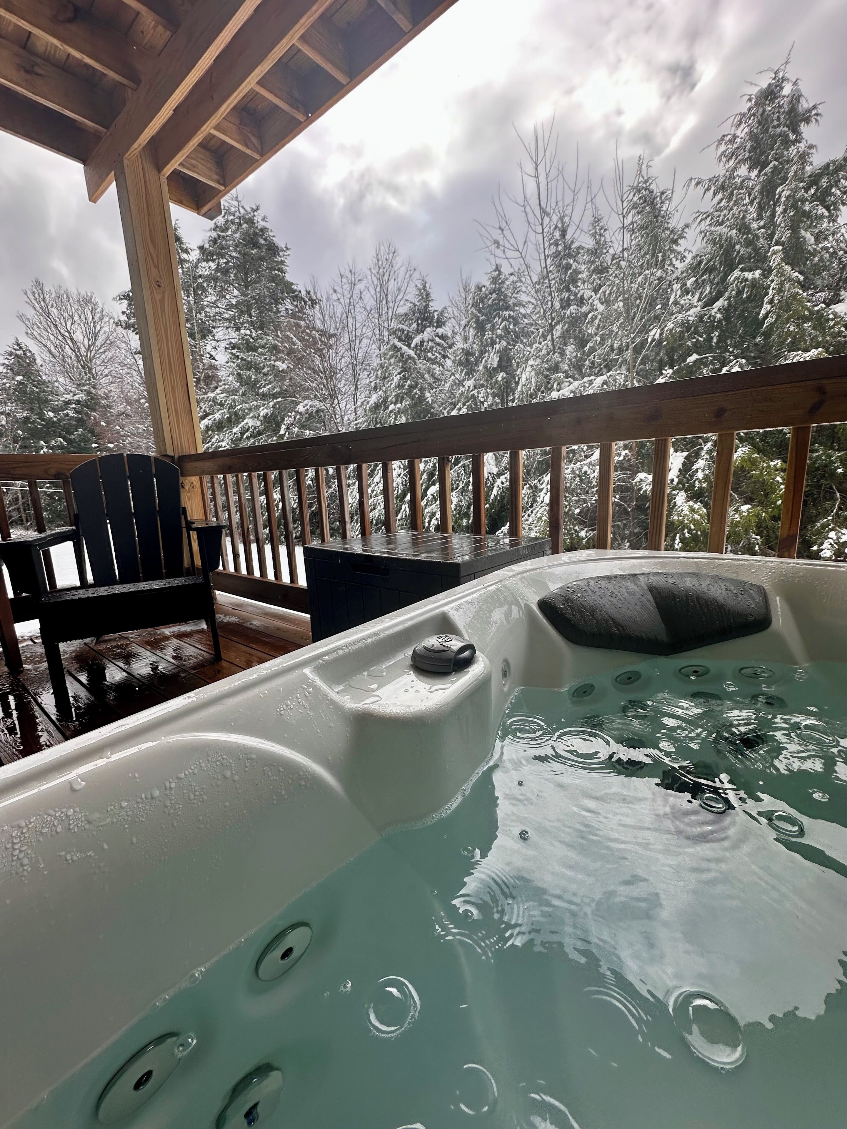 Bain à remous extérieur