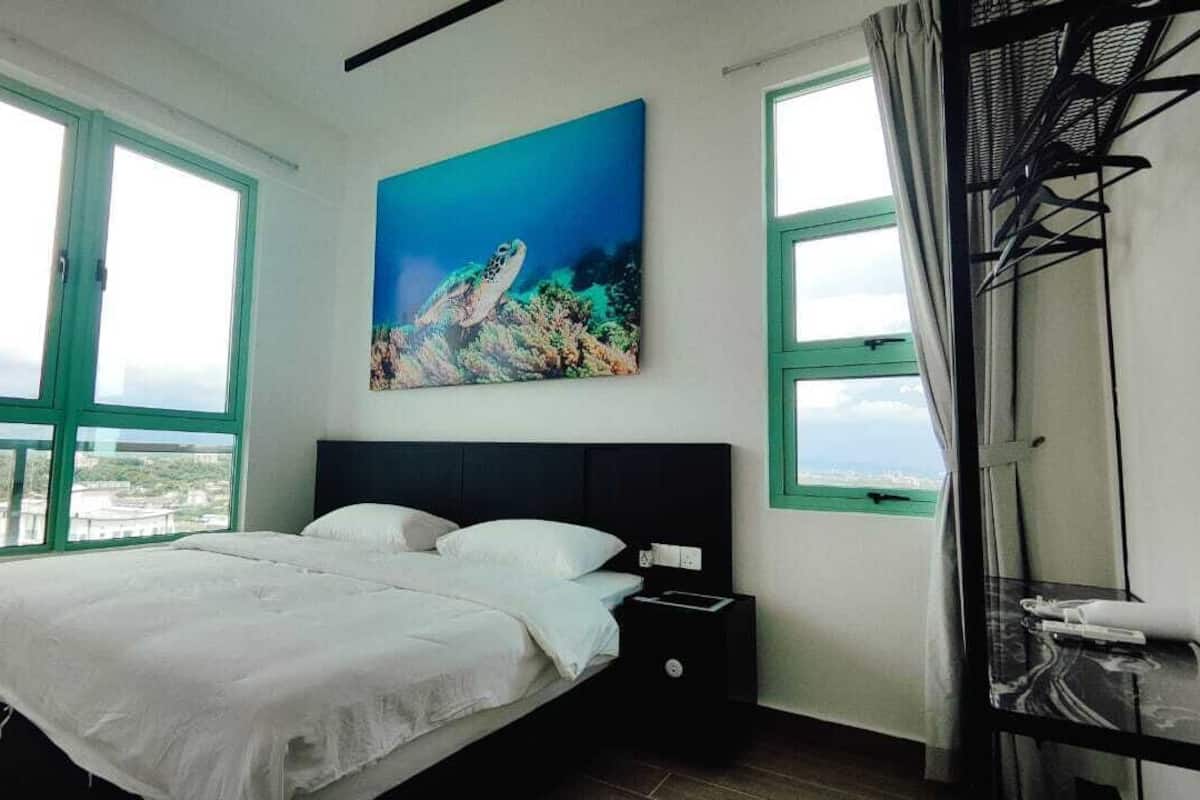 Deluxe-Suite, Mehrere Betten, Balkon, Meerblick