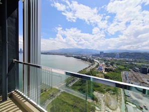Premier Suite, 2 Bedrooms, Balcony, Sea View | Balcony view