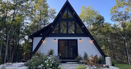 Chickadee A-Frame on Private Road
