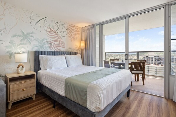 1 bedroom, desk, free WiFi, bed sheets