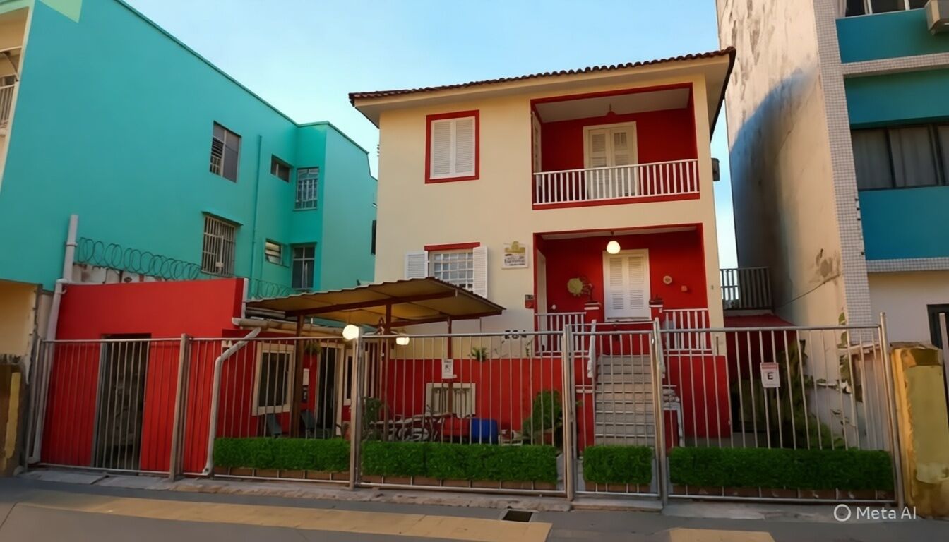 Facciata della struttura