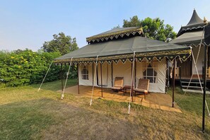Tente Luxe | Vue de la chambre