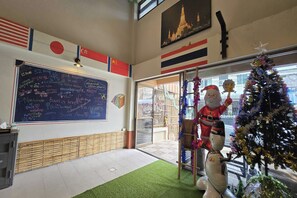 Sala de estar en el lobby