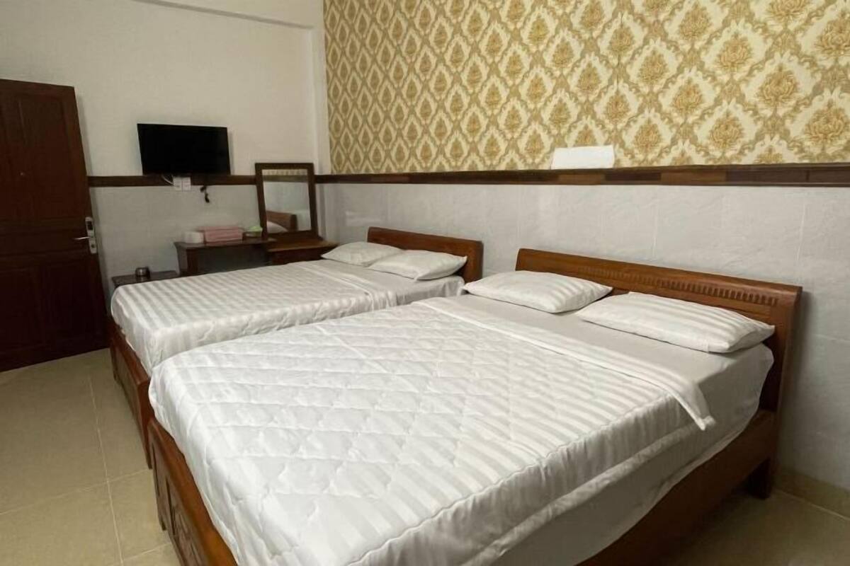 Desk, blackout curtains, soundproofing, iron/ironing board