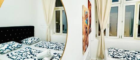 1 soverom, skrivebord, wi-fi og sengetøy