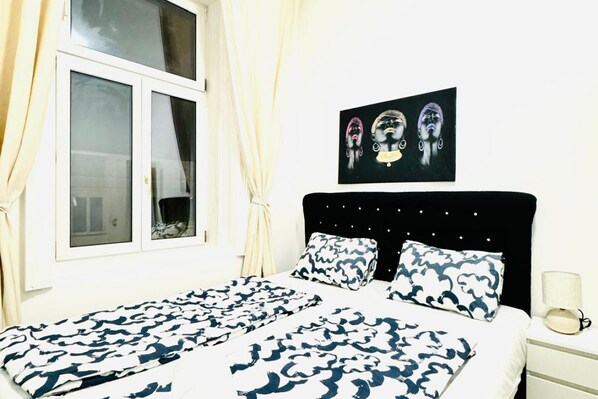 1 chambre, Wi-Fi, draps fournis