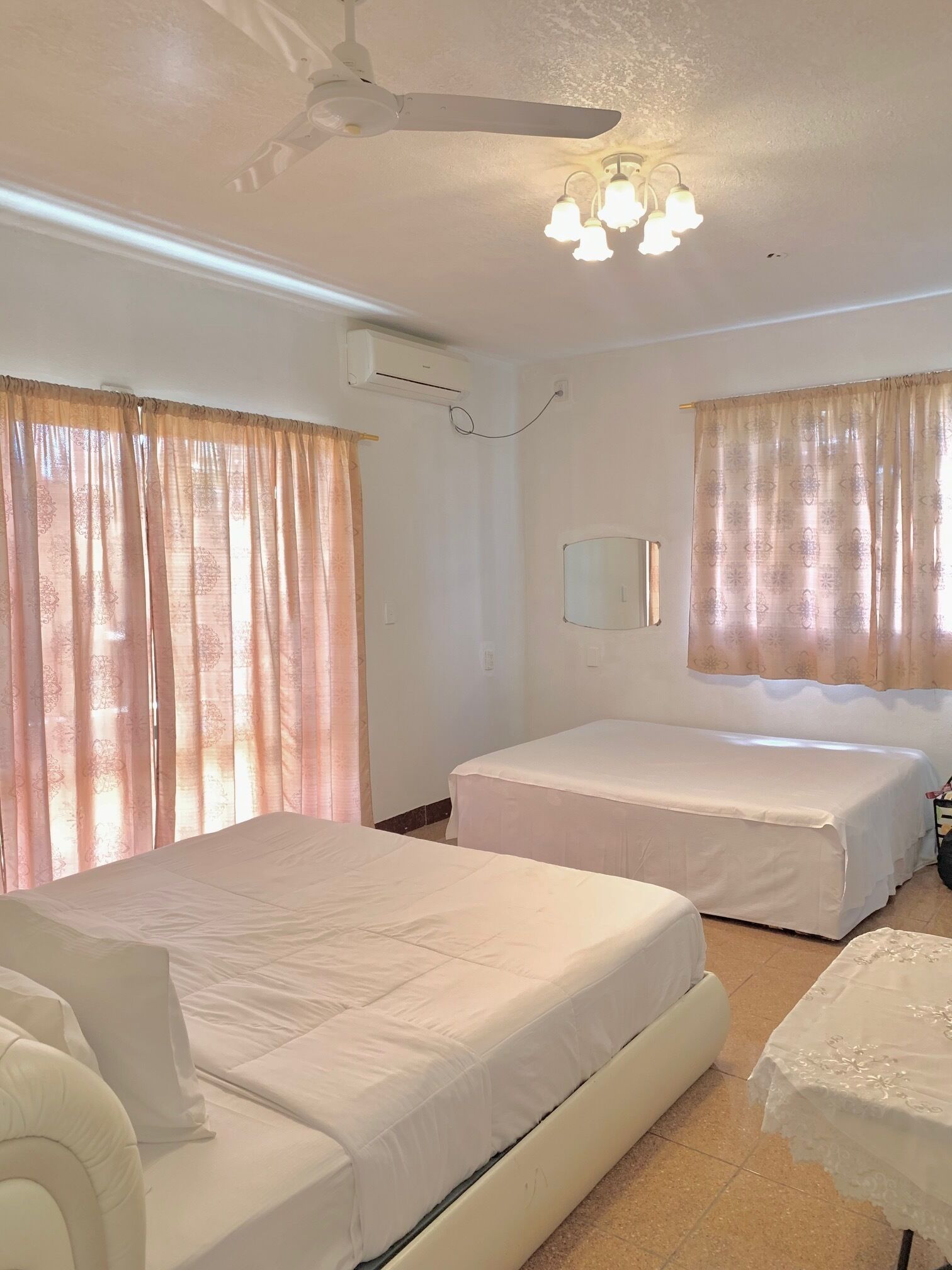 Desk, laptop workspace, iron/ironing board, free WiFi