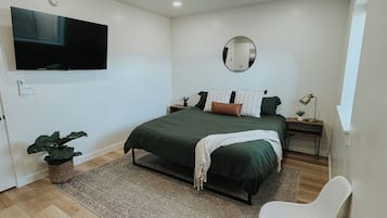 1 habitación, wifi y ropa de cama