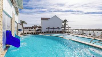 Una piscina climatizada