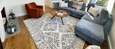 TV connectée, cheminée