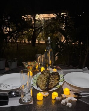 Outdoor dining
