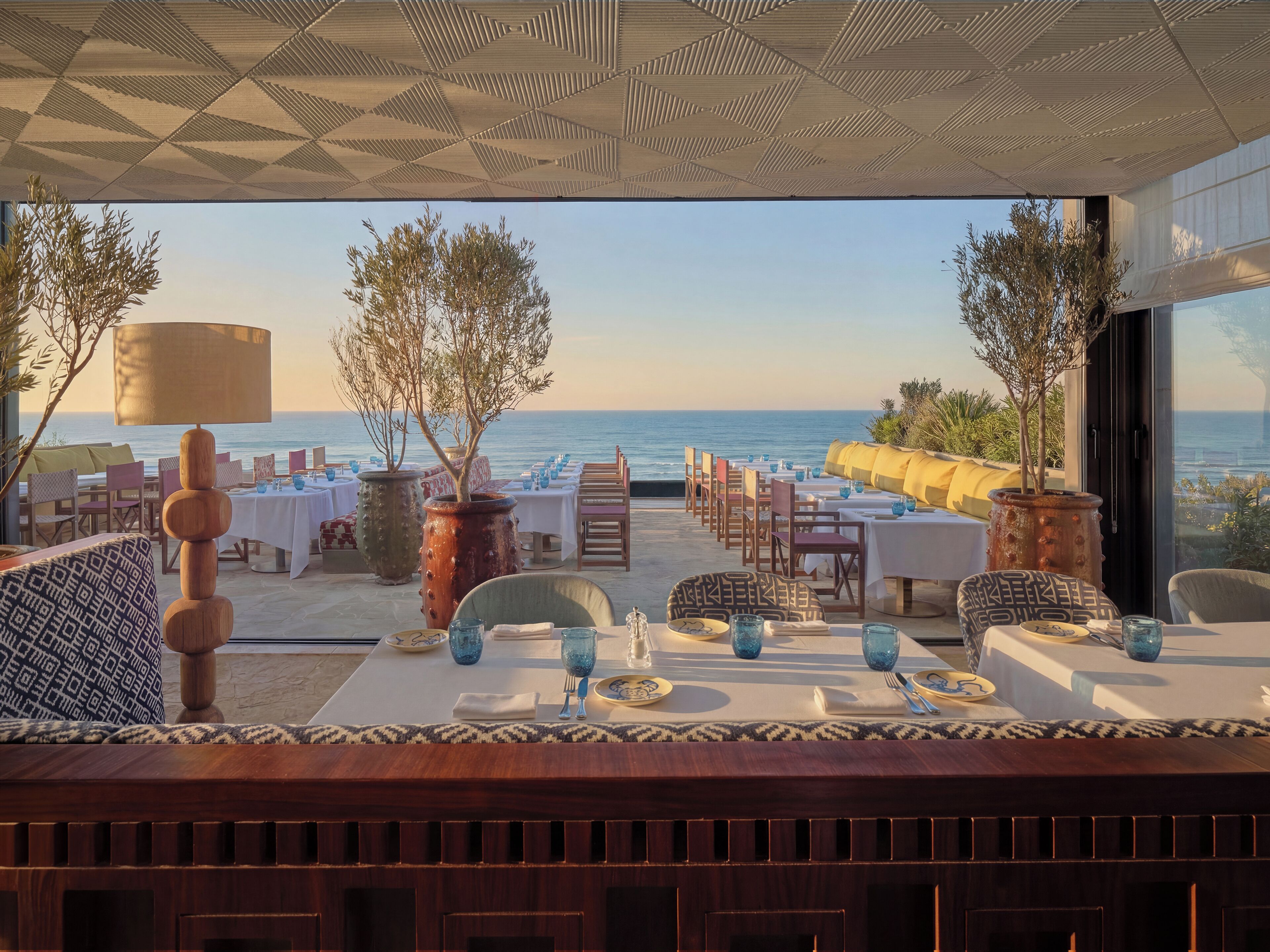 Terrasse sur le toit