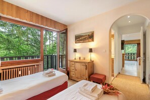 1 室のベッドルーム、ベッドシーツ