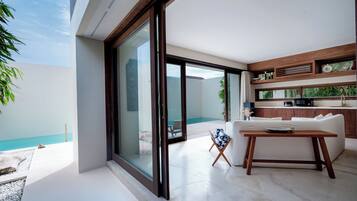 Villa | Living area | Flat-screen TV