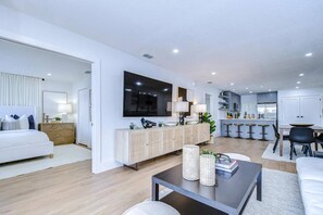 TV - Waterfront Golf Retreat | Balcony Views | Saddlebrook Resort Amenities (Wesley Chapel)