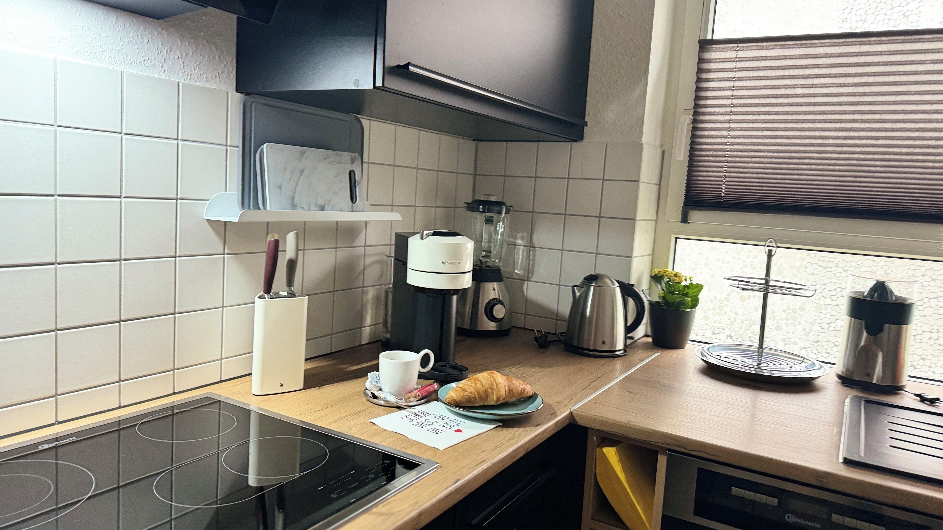 Mikrobølgeovn, ovn, kokeplater og oppvaskmaskin