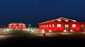 Façade de l’hébergement