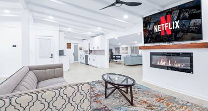 Spacious 5BR Retreat with Game Room near Battery, Atlanta Braves, Smyrna Village