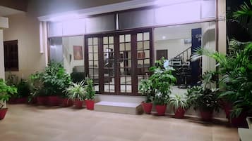 Interior entrance