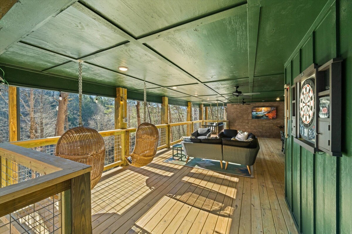 Photo 68 of Treehouse Cabin with XLarge Outside Living Space 10 Mins from downtown!