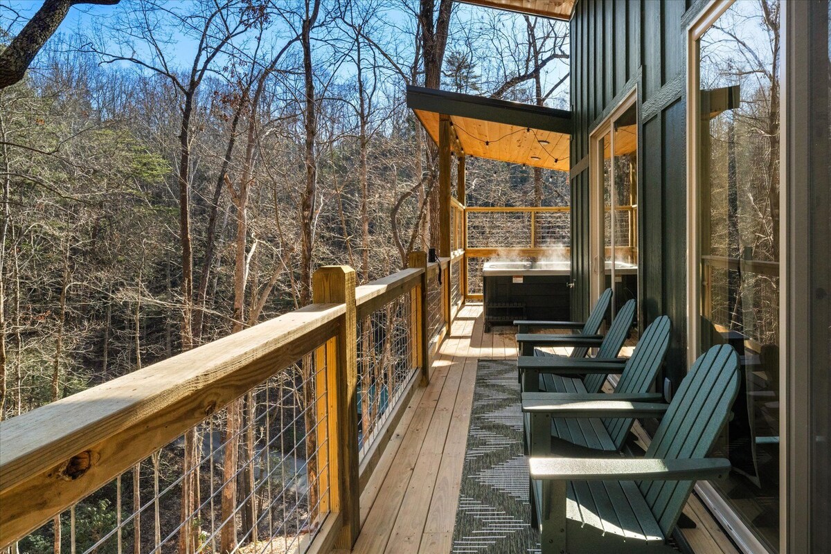 Photo 58 of Treehouse Cabin with XLarge Outside Living Space 10 Mins from downtown!