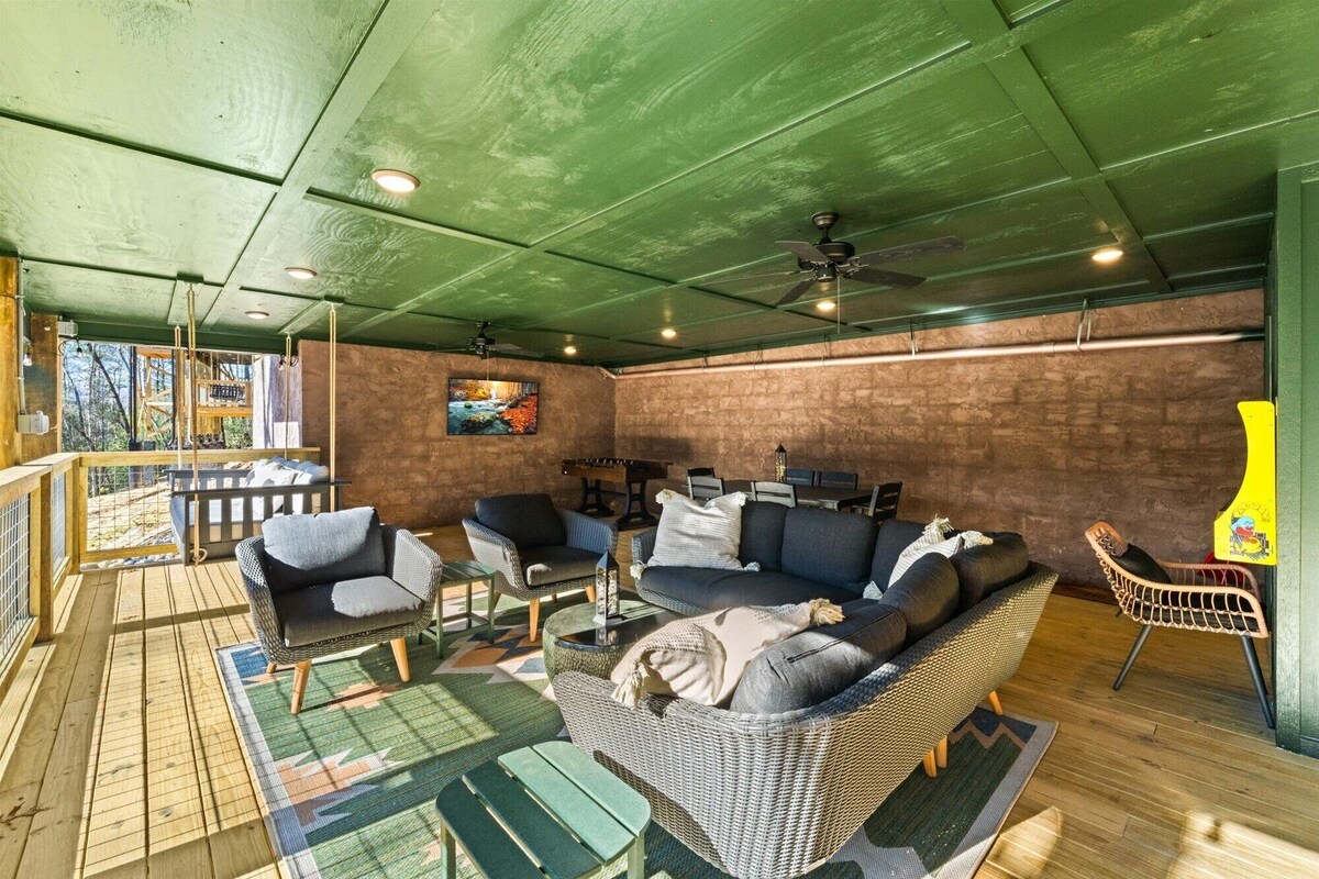 Photo 63 of Treehouse Cabin with XLarge Outside Living Space 10 Mins from downtown!