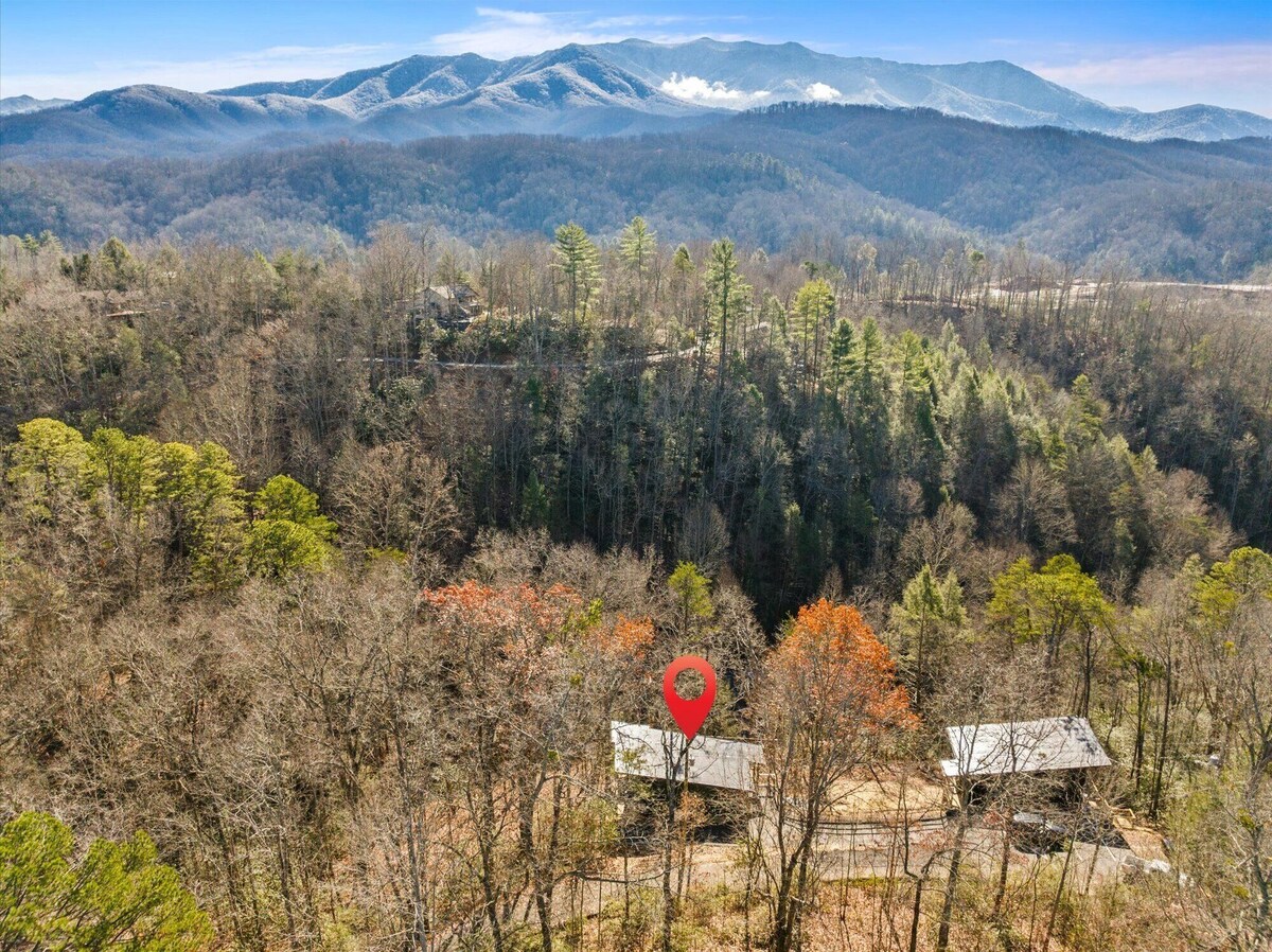 Photo 73 of Treehouse Cabin with XLarge Outside Living Space 10 Mins from downtown!