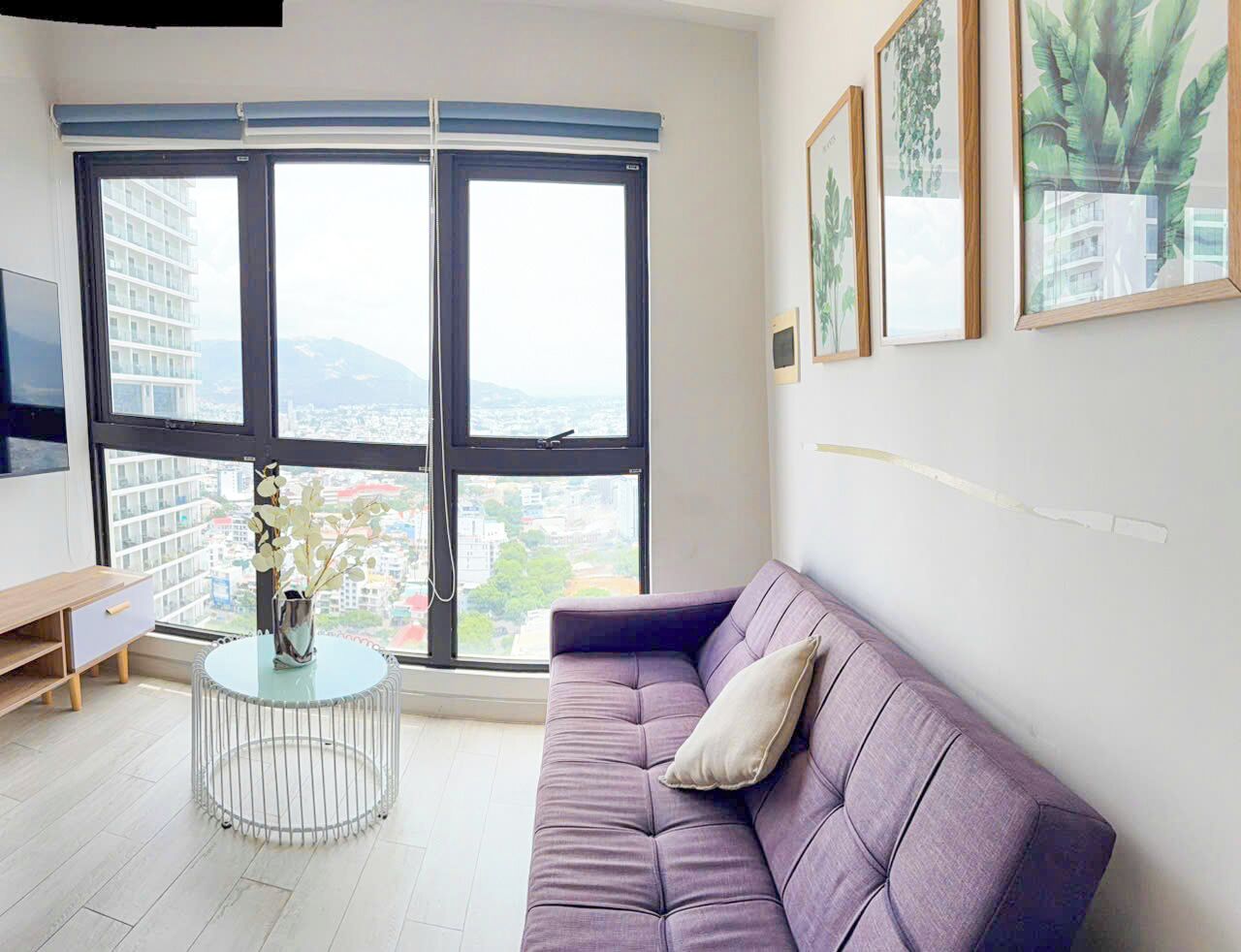 Apartment, 2 Bedrooms, Ocean View | Living area