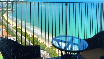 Apartment, 2 Schlafzimmer, Meerblick | Balkon