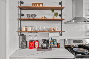 Microwave, oven, stovetop