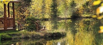 Chalet au TOIT VERT/Private spa 4p