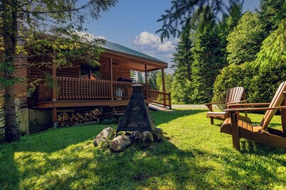 Chalet au TOIT VERT/SPA privé 4p

