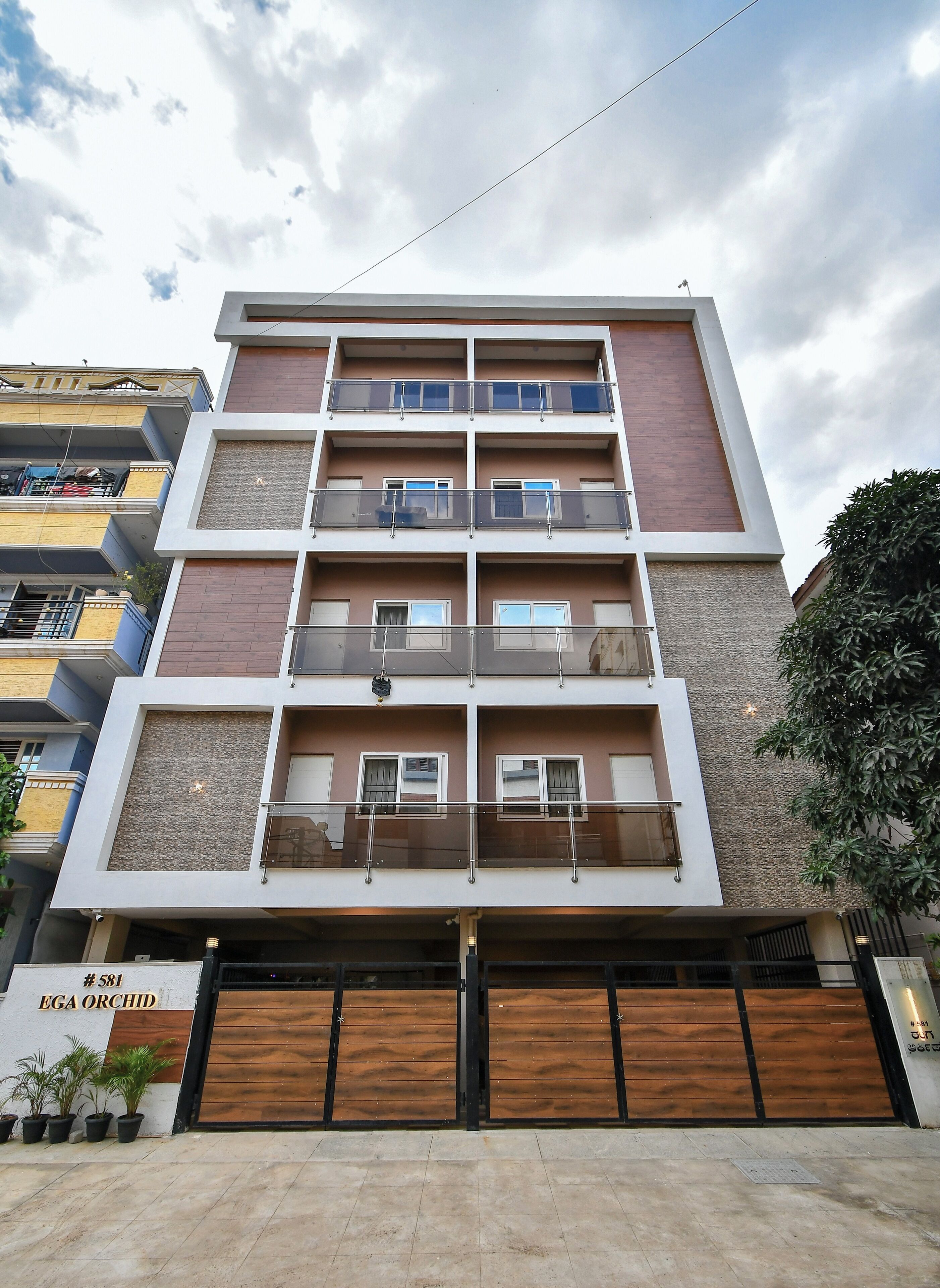 Fachada da propriedade