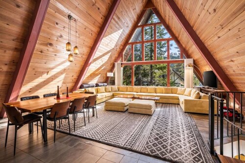 Incredible A-Frame Escape in the Heart of Government Camp, Perfect All Year, Walk to Everything